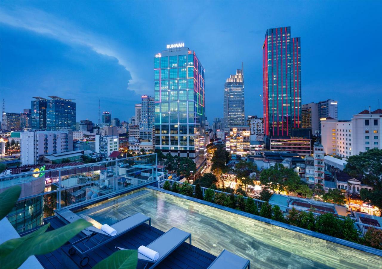 西贡中心怡思得酒店 胡志明市 外观 照片